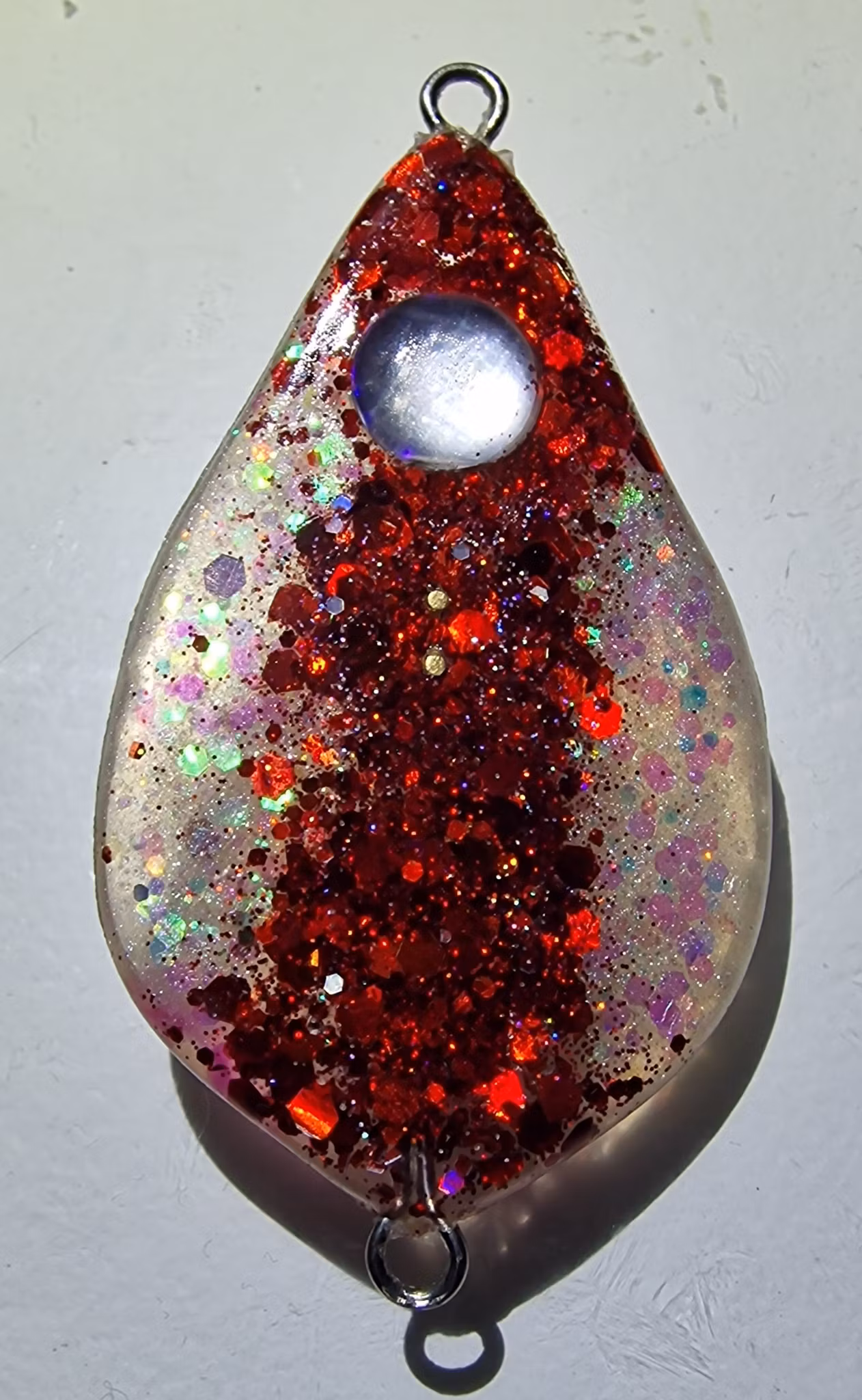 TFISH RAUTAS STINGRAY MINI,  7cm,  Pearl and Red