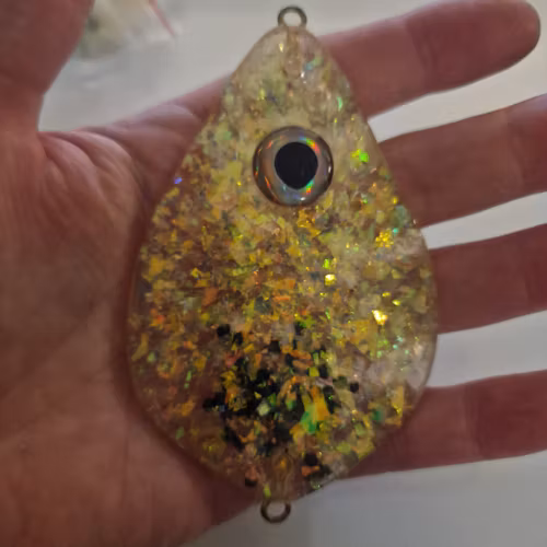 TFISH RAUTAS STINGRAY midi, multicolor flakes 9cm