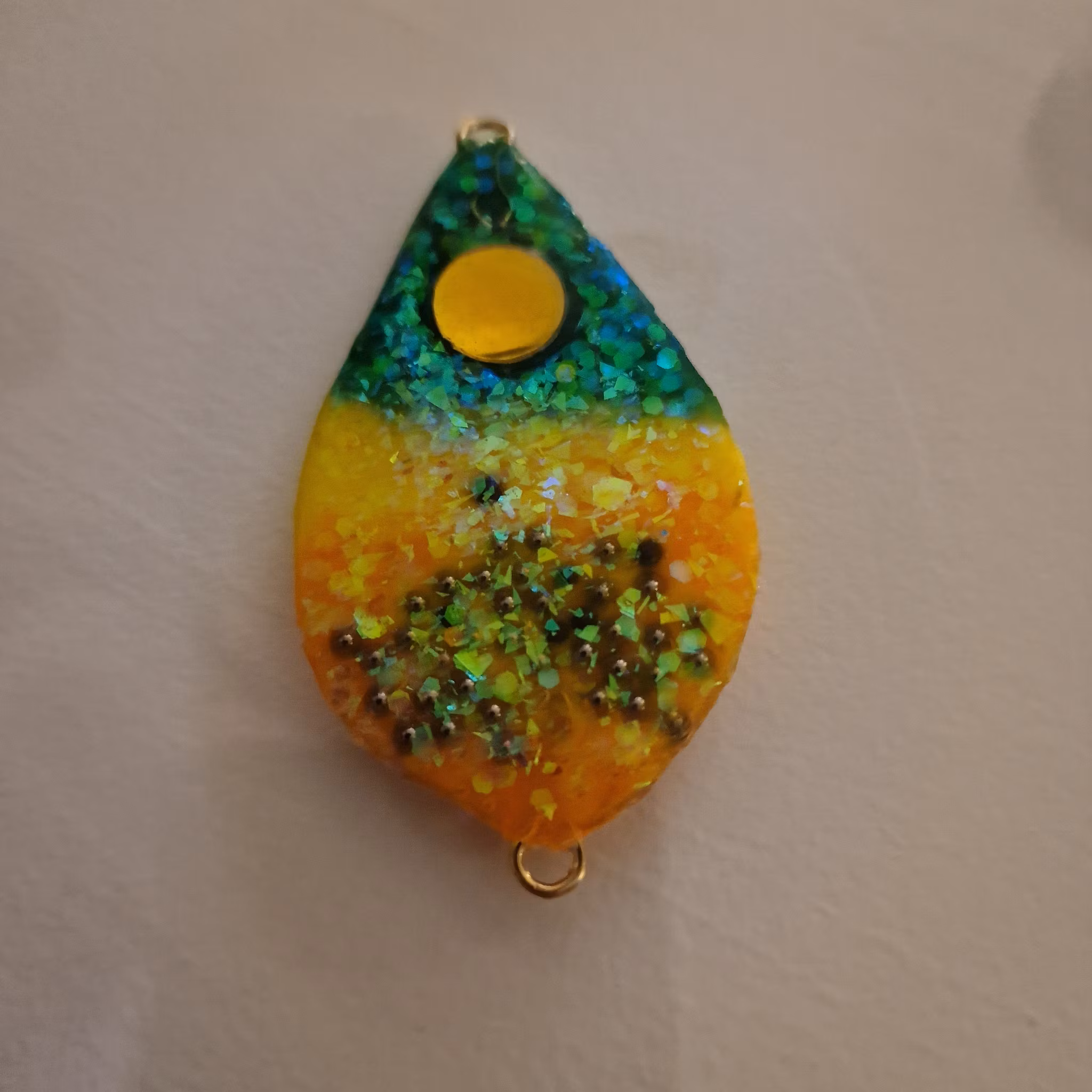 RAUTAS STINGRAY MINI,  7cm,  FIretiger yellow eye
