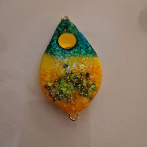 RAUTAS STINGRAY MINI,  7cm,  FIretiger yellow eye
