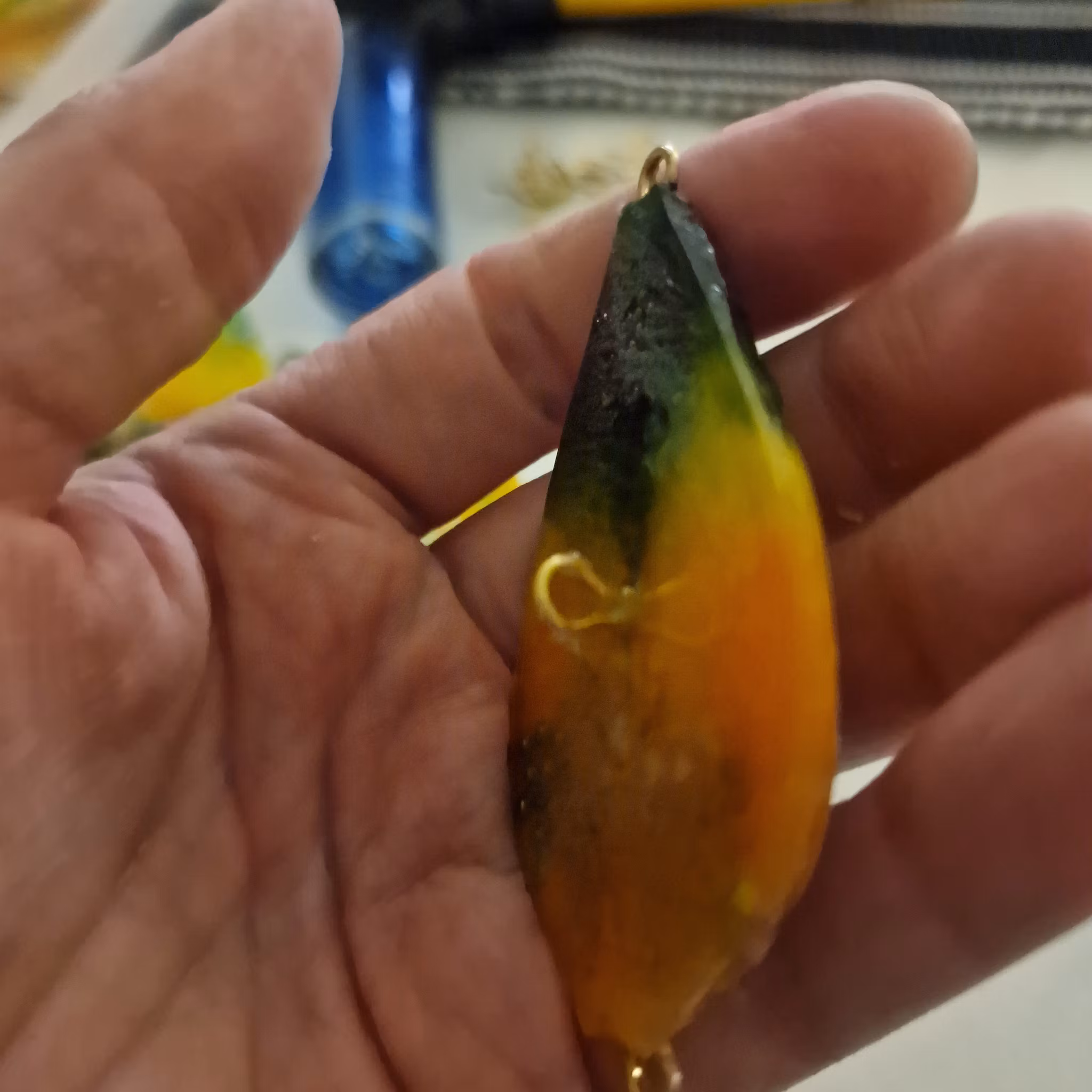 TFISH SRINGRAY MINI , firetiger  7cm