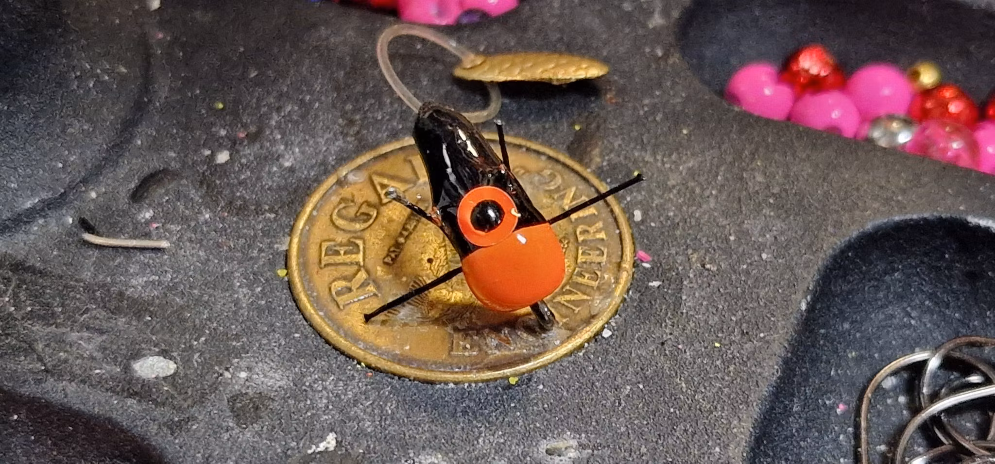 TFISH CRITTER  Orange helmet Hoteye