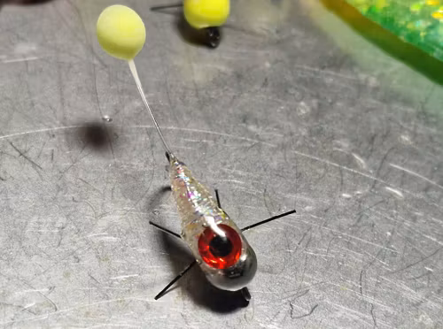 TFISH GIGANT CRITTER "LAZER PEARL"  Boing boing glow boll