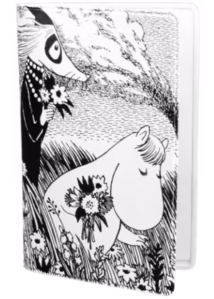 Mumin svart/vit äng