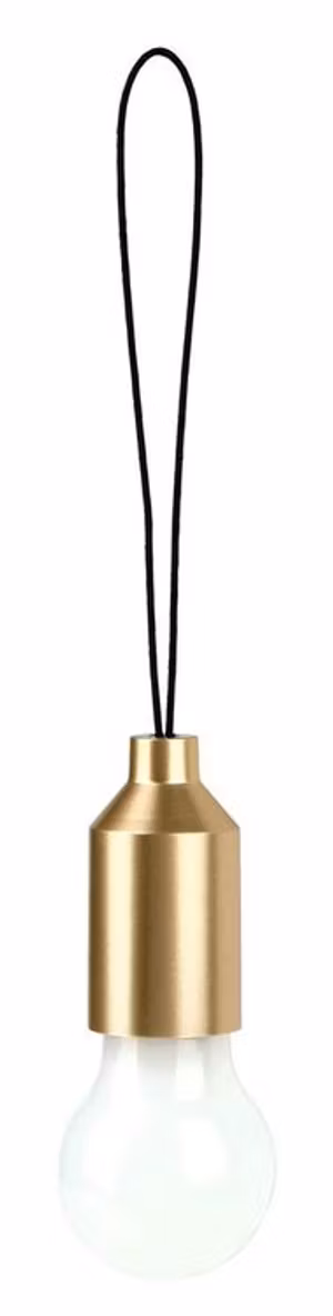 Miniglödlampa guld