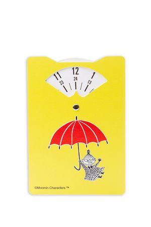 Parking disc Little My under umbrella