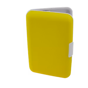 Kortfodral XL gul