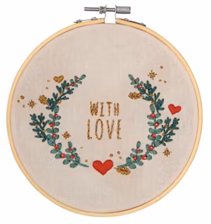Broderiset "With Love"