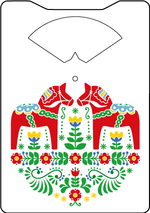 P-skiva Dalahäst