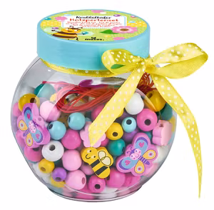 Träpärlor bi & fjäril