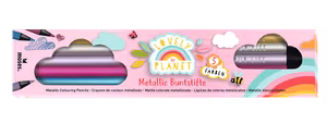 Färgpennor metallic