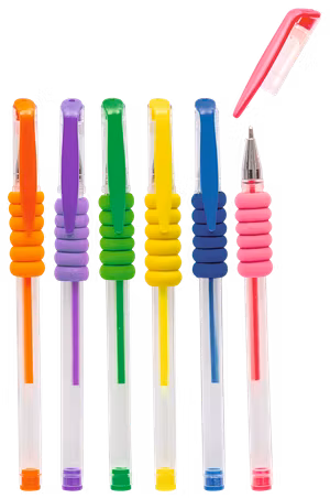 Gelpennor i neon