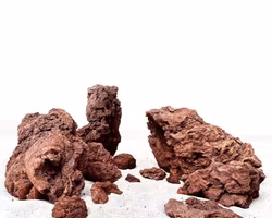 Sten Megakit - Wild red lava rock