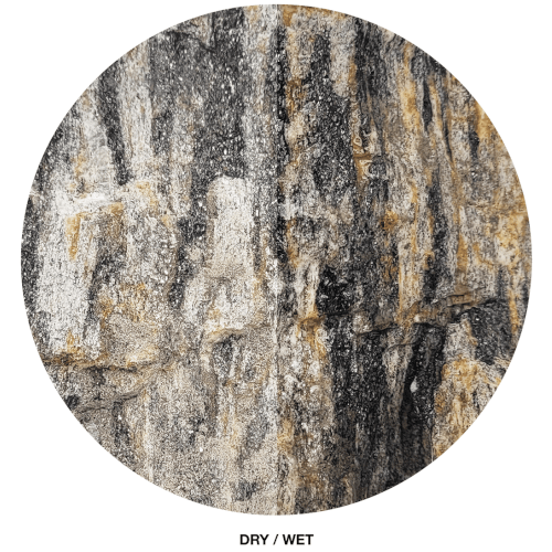 Sten kit - Grey fossil wood rock