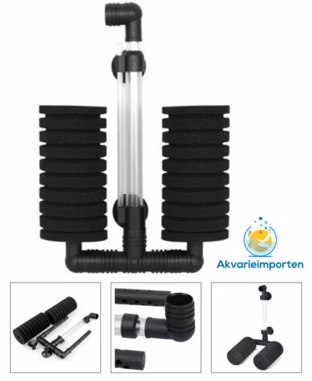 Svampfilter dubbel 200L