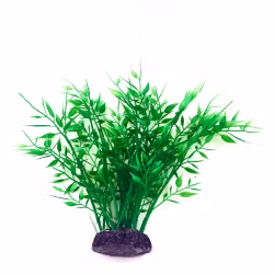 Plastväxt Bambu grön 22 cm