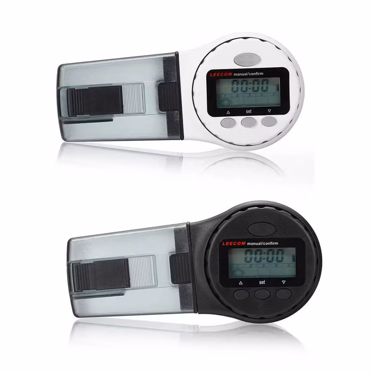 Digital foderautomat - 135ml - Vit