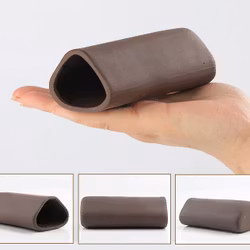 Malgrotta med stängd ände - Trekantig - 12 cm