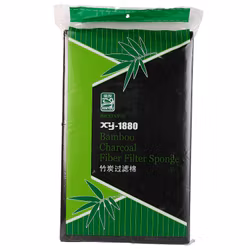 Filtermatta - Svart - Fin bambu - 100x30x3 cm