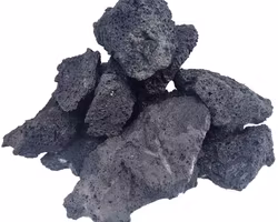Nano sten - Darwin Black Lava rock