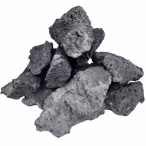 Nano sten - Darwin Black Lava rock