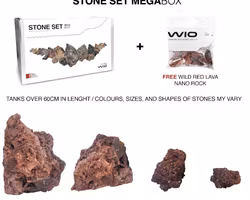 Sten Megakit - Wild red lava rock