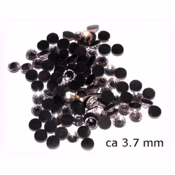 Stryka-på stenar - ca 100 st - runda - ca 3.7 mm