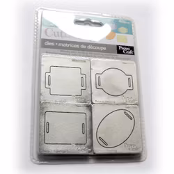 Dies från cuttlebug - 4-pack - stjärnor eller tags