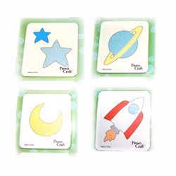 Dies från Provocraft cuttlekids - 4-pack - Outer Space eller Puppy Love