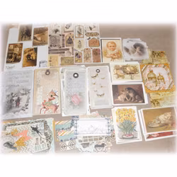 Tags, cardtoppers, bilder - mer än 120 st delar