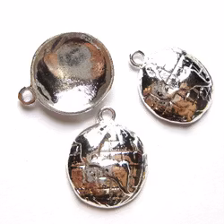 10 st berlocker / charms - jordklot