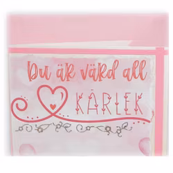 Handgjort kort - Du är värd all kärlek