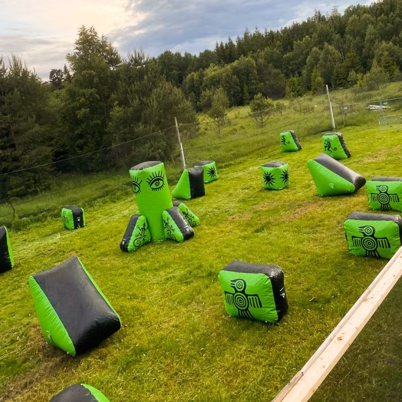 En smygtitt från Stockholms nya Speedballfält