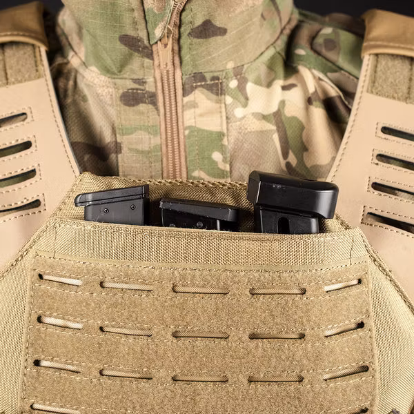 Valken Plate Carrier LC Tan - Missfärgat exemplar