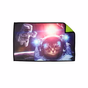 Exalt Paño de Microfibra Tamaño Jugador Space Cat