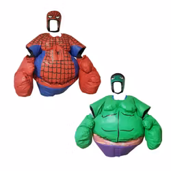 Games2U Super Sumo Action Heroes Sumo 2 dräkter - Vuxen