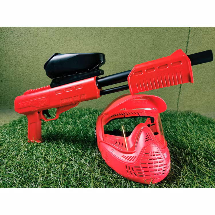 (Bundle) FIELDpb Blaster Red w/ Loader + ONE Goggle Red
