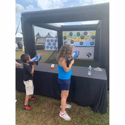 Gellyball Shooting Cage with Roof Animals