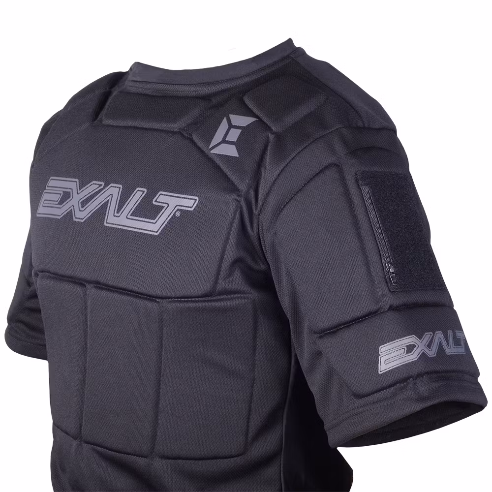 Exalt Alpha Chest Protector Black