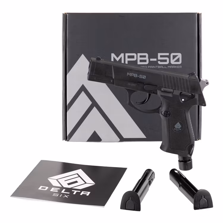 DELTA SIX MPB-50 Pistol (.50 Cal) Black