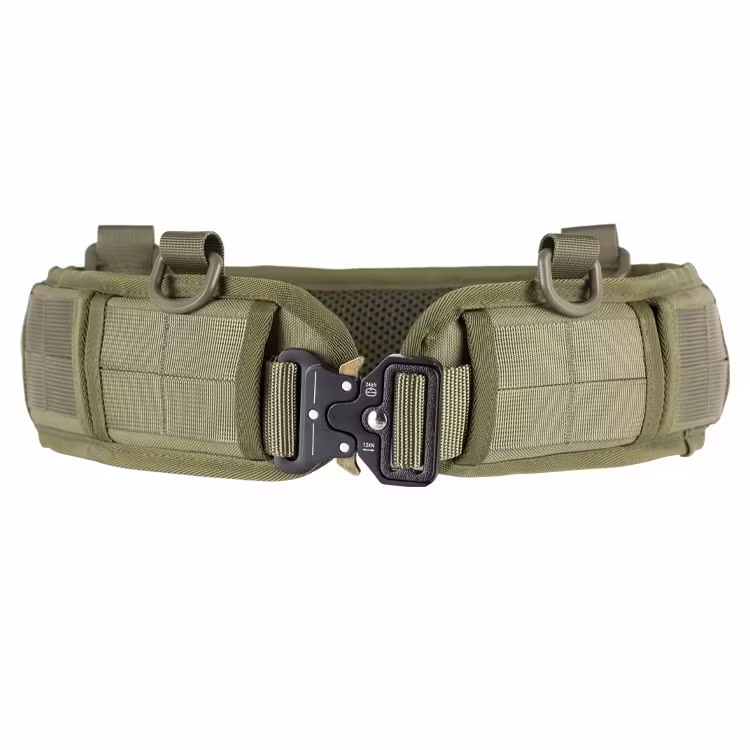 DELTA SIX Battle Belt Molle System w/ Metal Buckle Olive