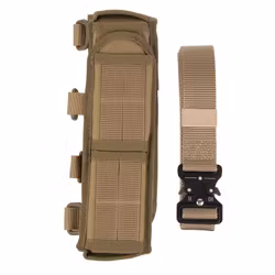 DELTA SIX Battle Belt Molle System w/ Metal Buckle Desert / Tan
