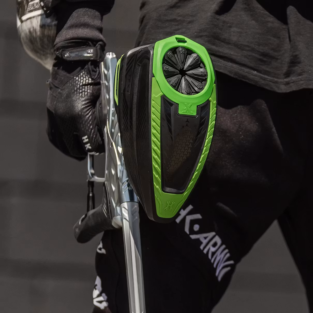 HK Army TFX 3 Loader Black/Neon Green