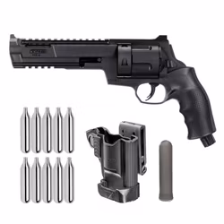 (Paket) Umarex TR 68 / HDR 68, Hölster, 500 Paintballs + Pod, CO2 / .68 Kaliber / 7.5 J