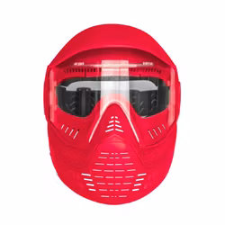 FIELDpb ONE Goggle Single Lens Red - Rubber Foam
