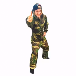 Field Coverall Woodland Camo