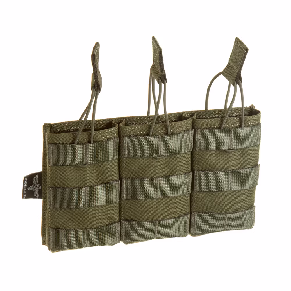 Invader Gear 5.56 Triple Direct Action Mag Pouch OD