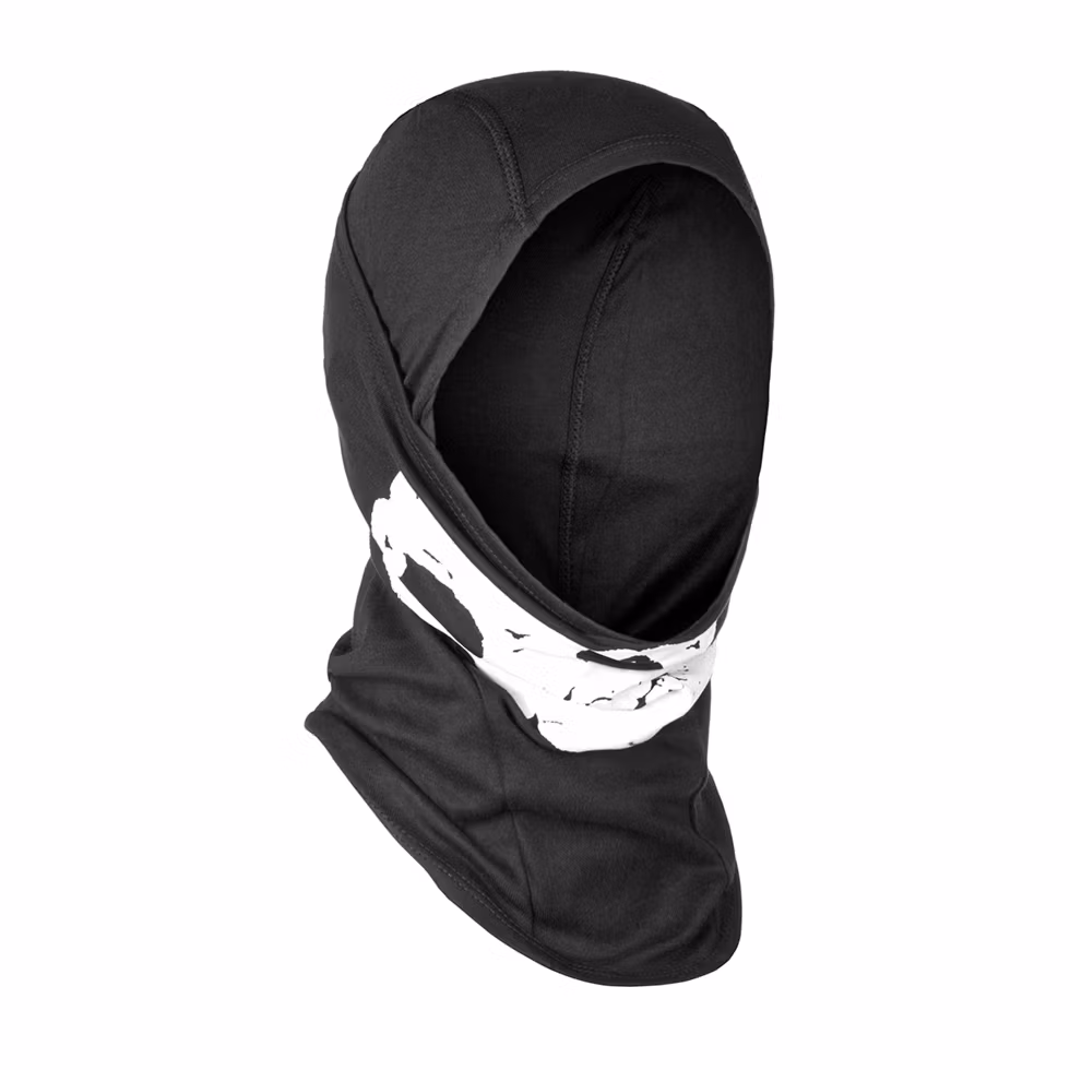 Invader Gear MPS Death Head Balaclava Black