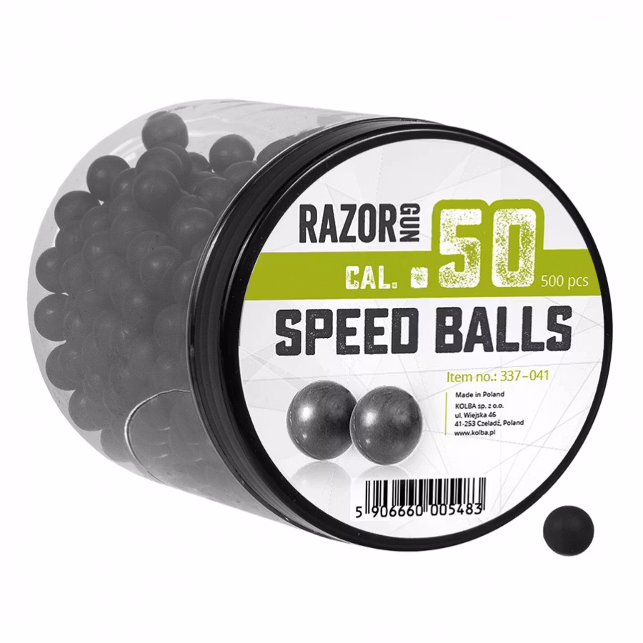 RazorGun Rubberball Speed Ball .50 Kaliber 500st (337-041) - Target Shooting