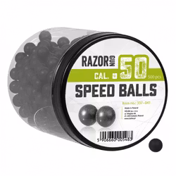 RazorGun Rubberball Speed Ball .50 Kaliber 500st (337-041) - Target Shooting